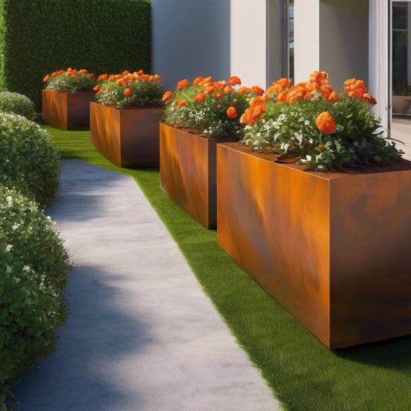 Assisi Style fioriere in corten