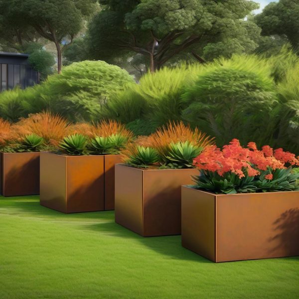 Fioriere in corten