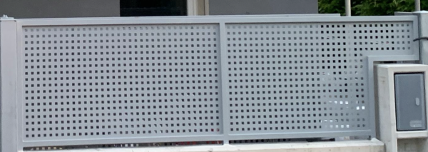 Recinzione laserata a foro quadro - immagine 3