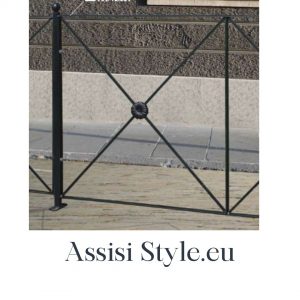 Recinzioni in ferro quadrate AssisiStyle.eu