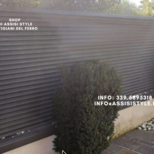 Recinzione privacy in ferro